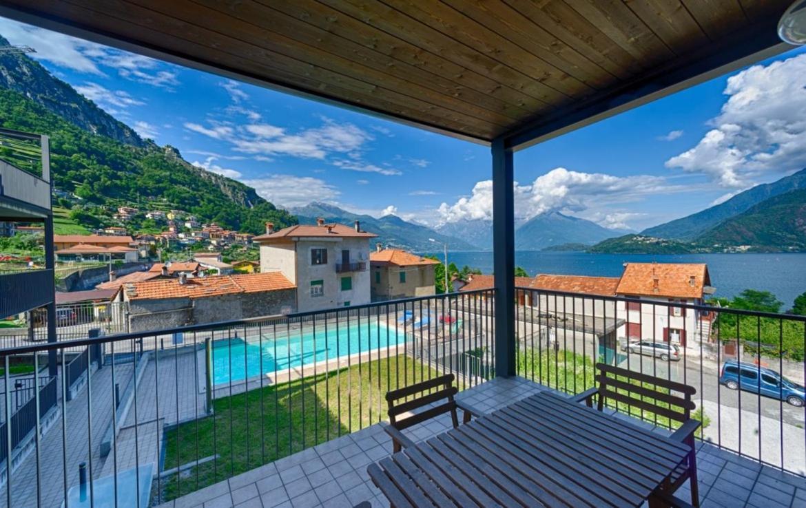 Modern Apartments Lake View With Pool Муссо Экстерьер фото